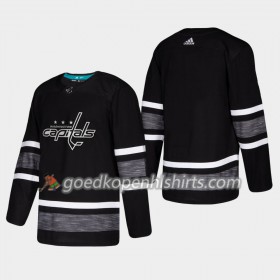 Washington Capitals Blank 2019 All-Star Adidas Zwart Authentic Shirt - Mannen